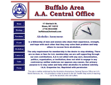 Tablet Screenshot of buffaloaany.org